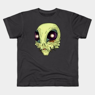 Alien Stare Down Kids T-Shirt